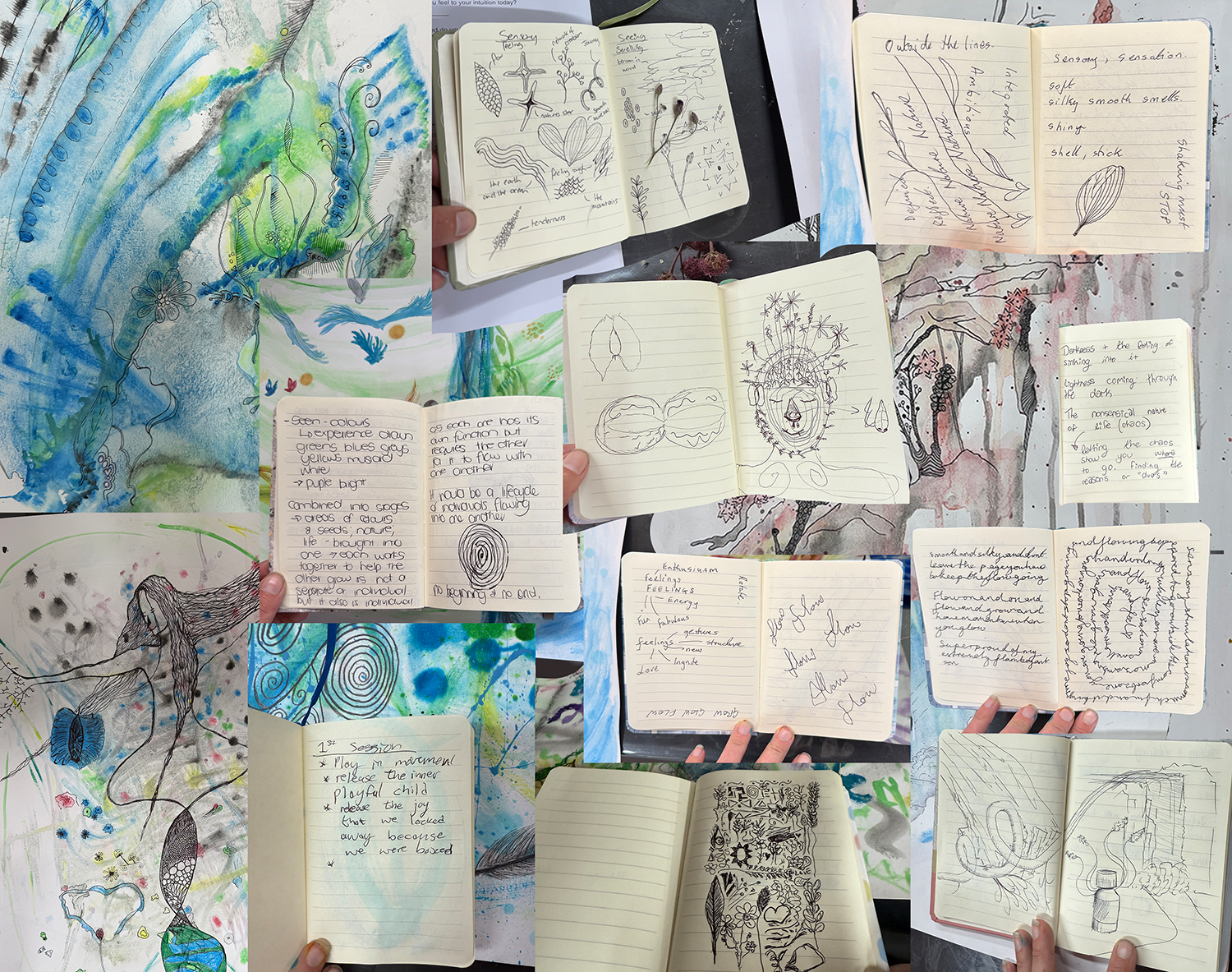 Intuitive drawings workshop